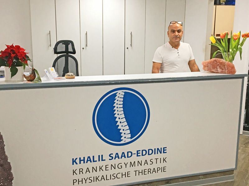 KRANKENGYMNASTIK Khalil Saad-Eddine in Krefeld Empfang 3